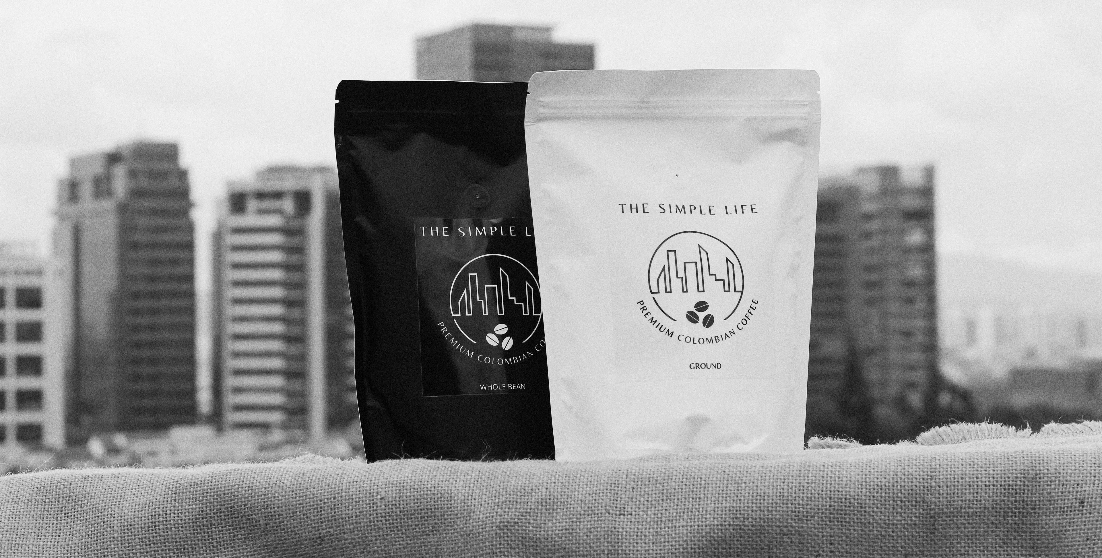 The Simple Life premium Colombian coffee