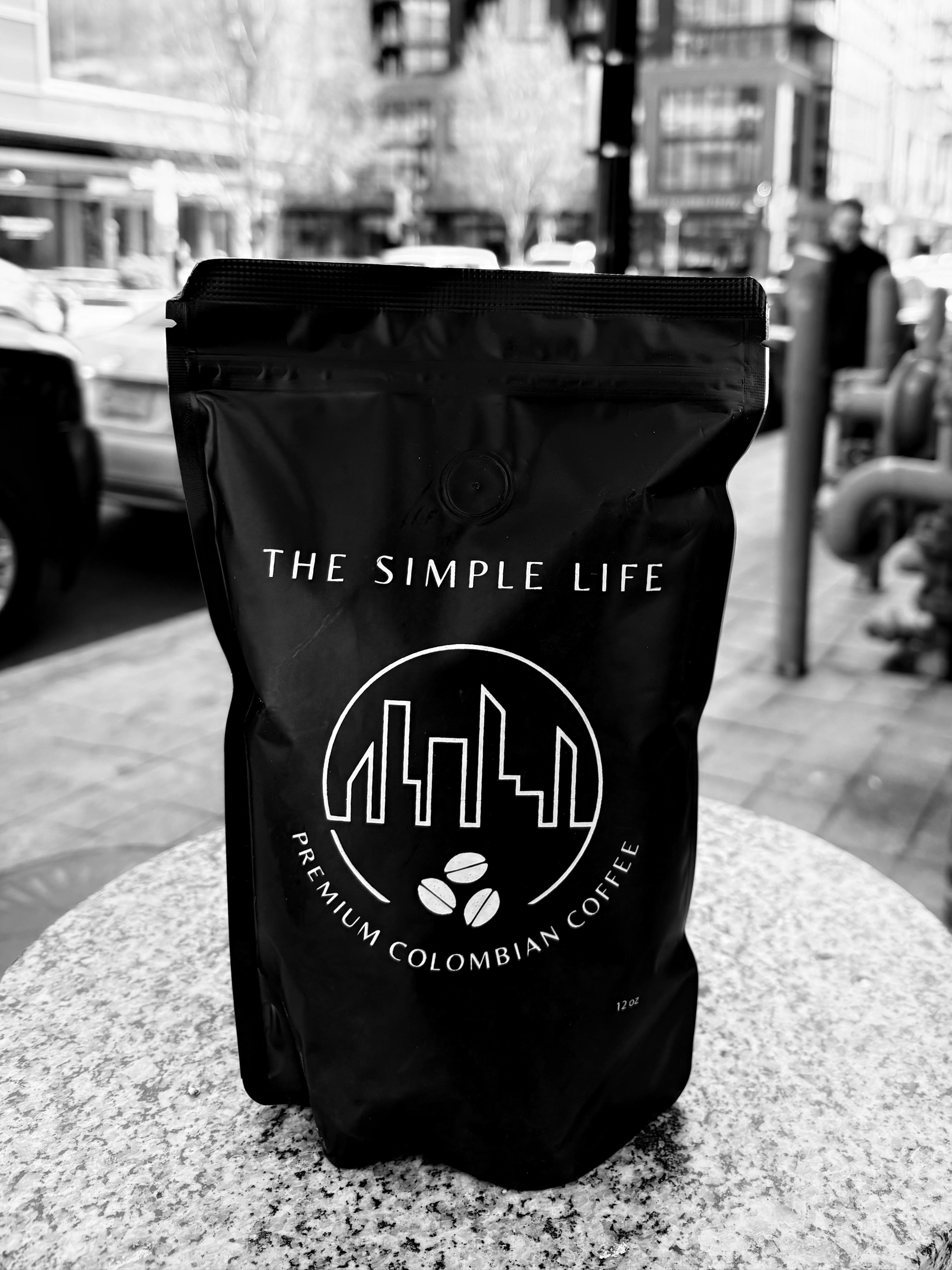Whole Bean Colombian Coffee – Single Origin, Fresh Roasted, Premium Quality (12-16 oz) | The Simple Life Coffee