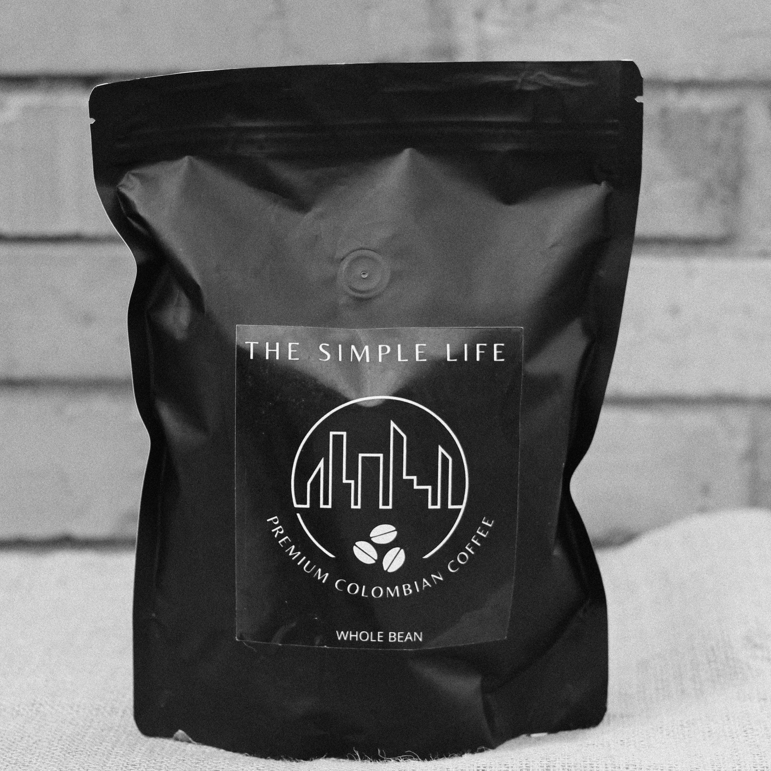 Whole Bean Colombian Coffee – Single Origin, Fresh Roasted, Premium Quality (12-16 oz) | The Simple Life Coffee