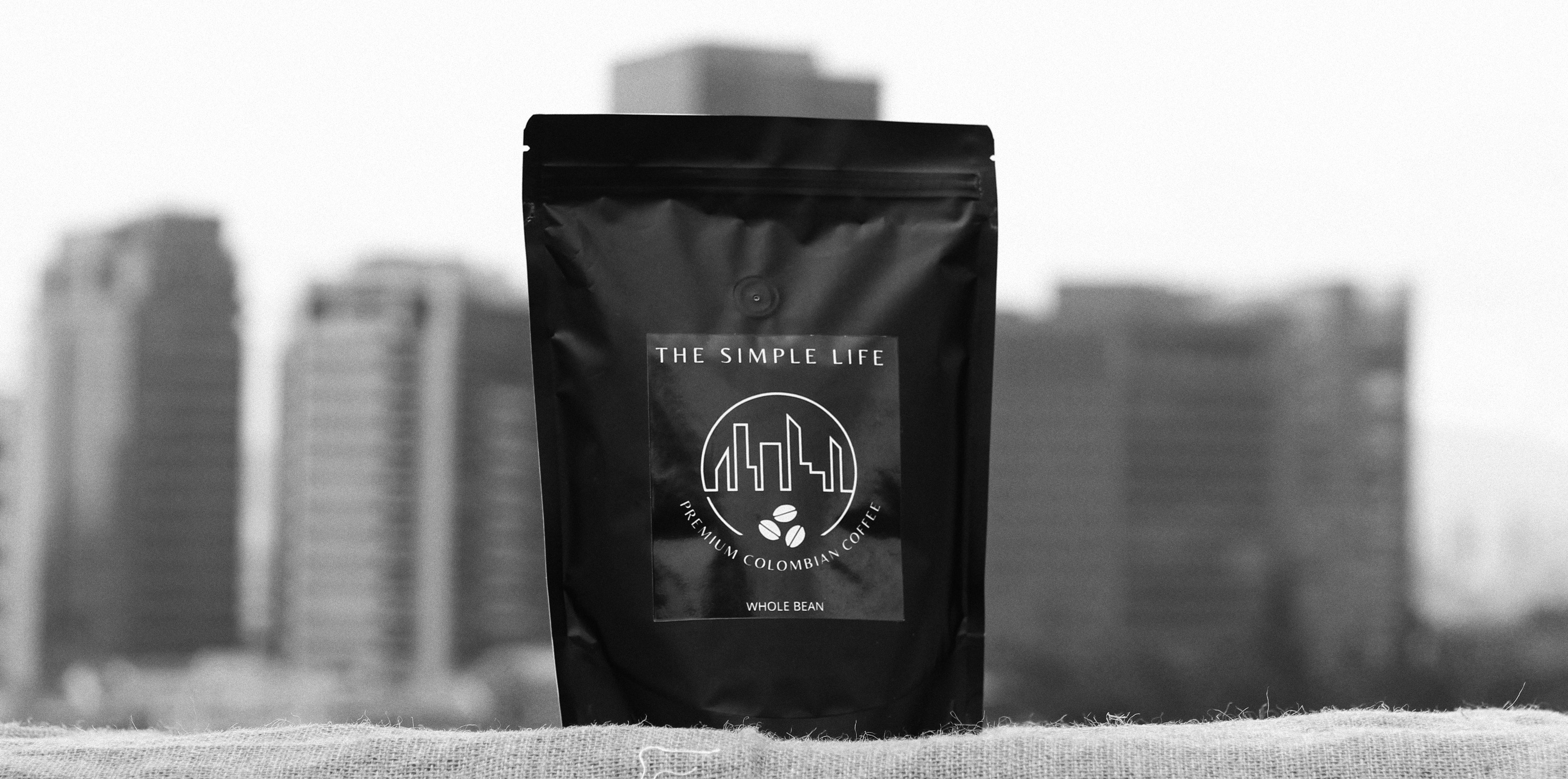 Whole Bean Colombian Coffee – Single Origin, Fresh Roasted, Premium Quality (12-16 oz) | The Simple Life Coffee